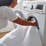 COVERLESS WAFFLE WHITE SINGLE 10.5TOG Duvet