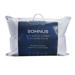 Somnus Soft Medium Support Duck Down Pillow