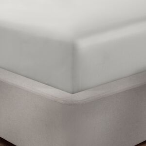 SUPER KING FITTED SHEET 400 Threadcount Bamboo/Cotton Silver