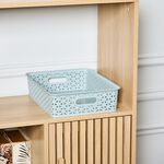 Geometric Basket 6.5L - Mint