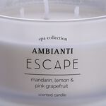 Ambianti Spa Collection Escape 3 Wick Candle