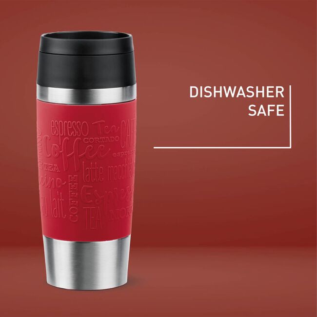 TEFAL CLASSIC DARK RED 360ml Travel Mug