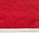 Two Tone Single Oven Glove - Red/Cream
