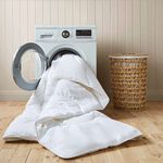 COVERLESS WAFFLE WHITE SINGLE 10.5TOG Duvet