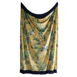 LAURENCE LLEWELYN-BOWEN Cotswold Fantasia Gold 130X180cm Throw 