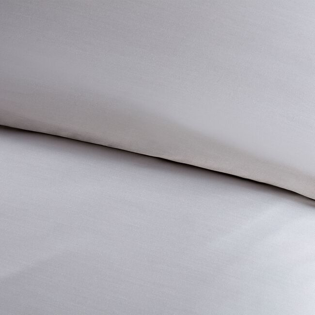 SINGLE DUVET COVER Tencel/Cotton Silver