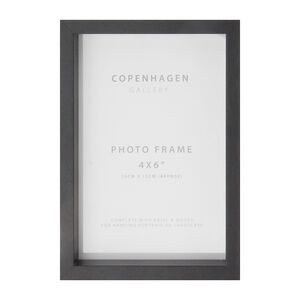4x6''COPENHAGEN BLACK Photo Frame
