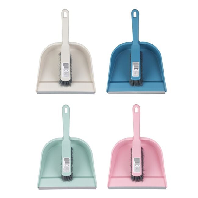 Ultra Clean Dustpan and Brush - Assorted