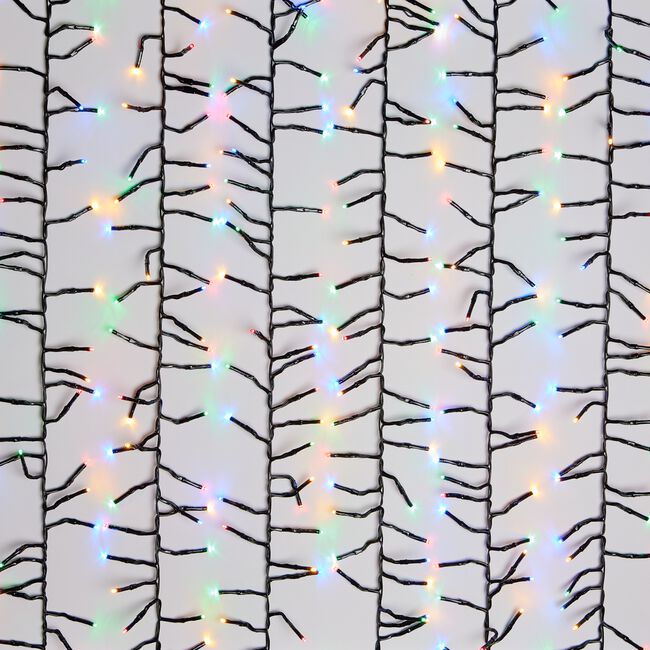 100 MULTICOLOUR Led Cluster Lights