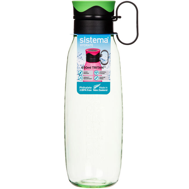 Sistema Tritan Traverse Water Bottle 650ml