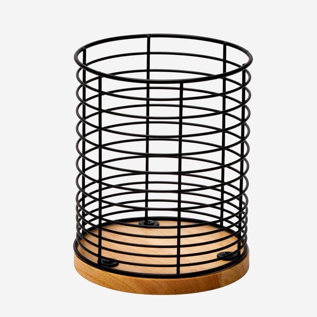 Storage Master Black Utensil Holder