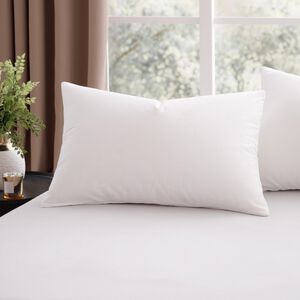 Nicole Day Percale Housewife Pillowcases - White