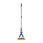 Gleam Clean Sponge Mop & Telescopic Handle