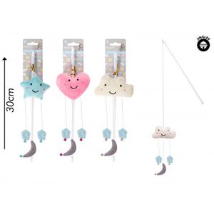 Plush Wand Kitten Teaser Cat Toy - Assorted
