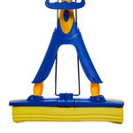 Gleam Clean Sponge Mop & Telescopic Handle