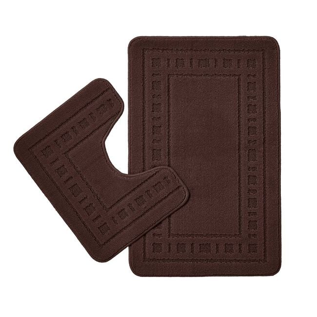 CATHERINE LANSFIELD ARMONI CHOCOLATE 2PC Bath Set