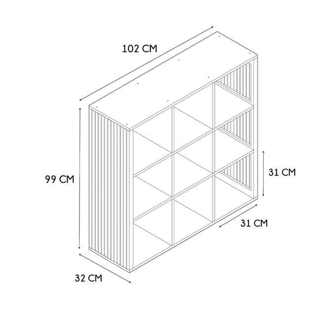 Klaus Storage Unit 9 Cubes