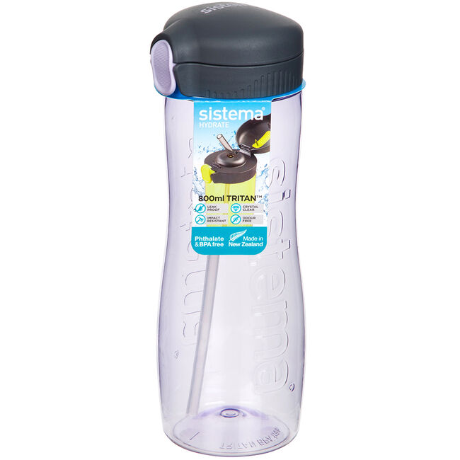 Sistema Tritan Quick Flip Water Bottle 800ml