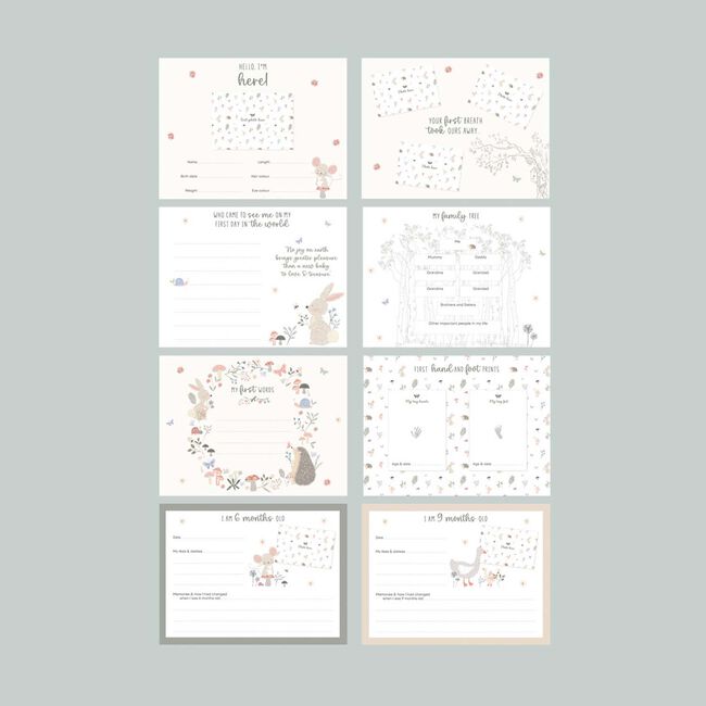 Garden Tales Baby Record Book