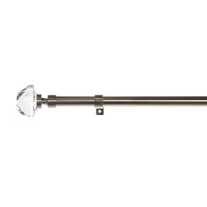 EXTENDABLE DIAMOND 19mm 70-120cm Brushed Nickel