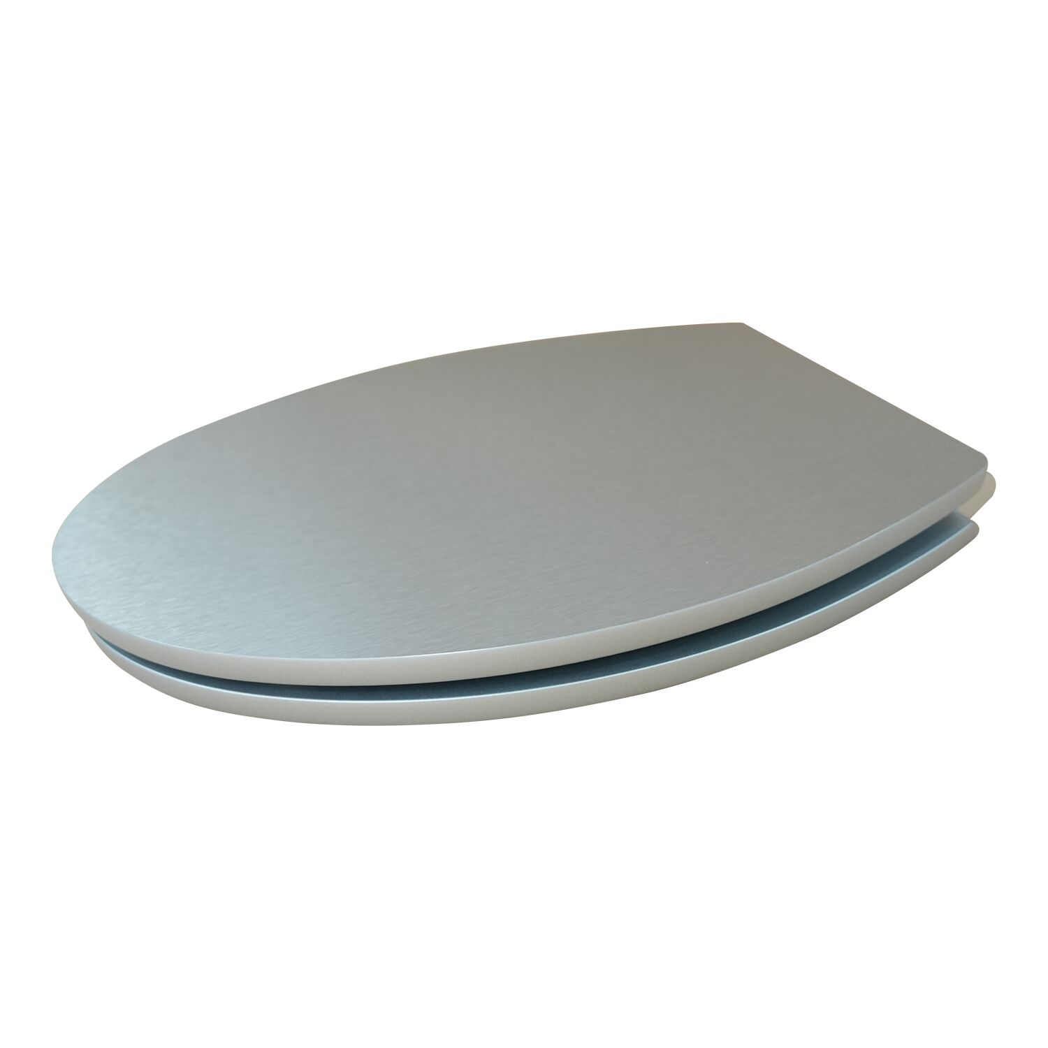 Silver Brushed Slow Closing Toilet Seat Home Store + More