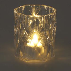 LED Mini Acrylic Glass Candle