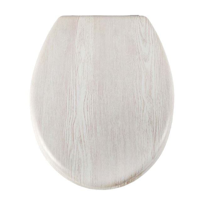 MODERN NATURAL OAK EFFECT TOILET Seat