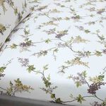 WISTERIA DUCK EGG Double Fitted Sheet