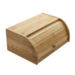 Bamboo Roll Top Bread Bin