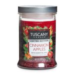 Tuscany Triple Pour Candle Cinnamon Apples 18oz