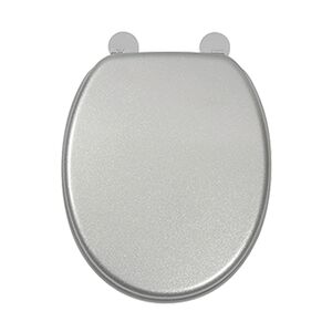 Croydex Silver Quartz Toilet Seat