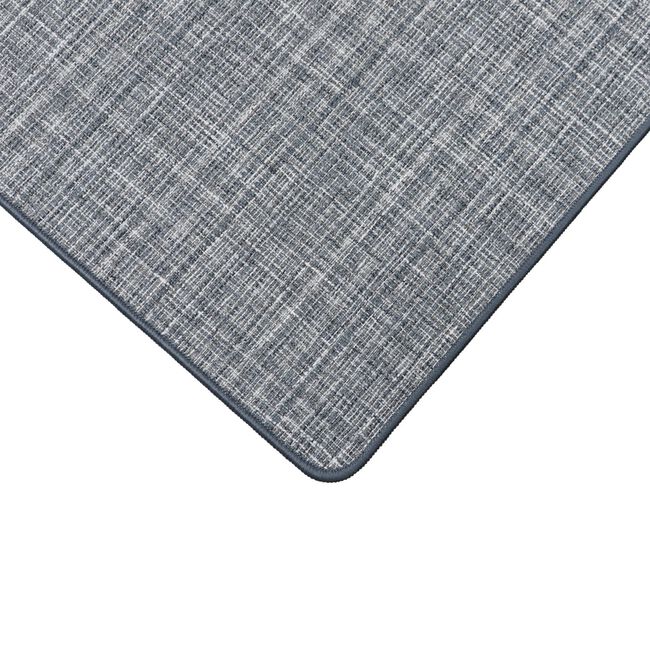JVL Elegance Grey Door Mat 50cm x 75cm