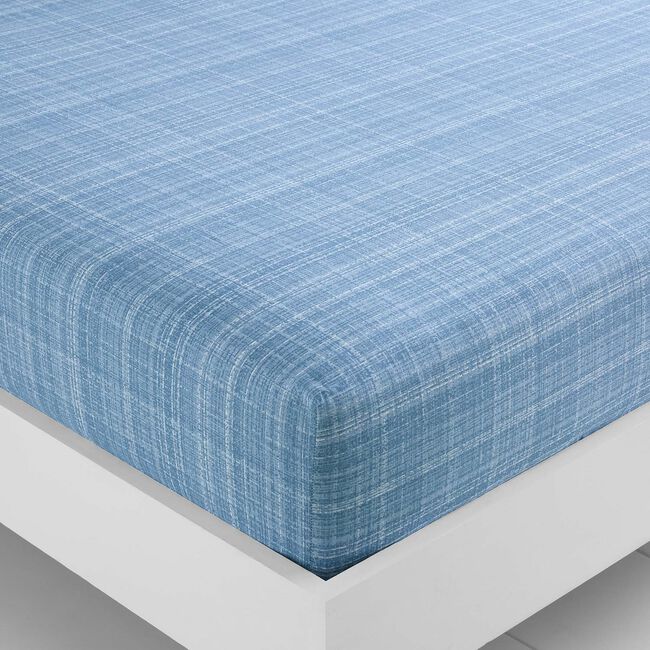 QUINN CHECK Single Fitted Sheet 