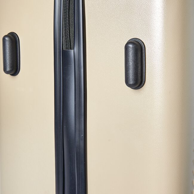 Large Lightweight Hardshell Luggage - Champagne