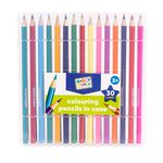 30 Pack Colouring Pencils In Case 