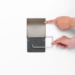 Brabantia Renew Platinum Toilet Roll Holder