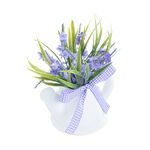 Lavender Arrangement in Ceramic Jug 19cm