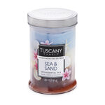 Tuscany Triple Pour Candle Sea & Sand 18oz