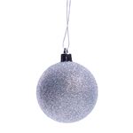 Silver Bauble Set - 20 Pack