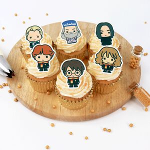 Harry Potter Characters 24 Edible Cupcake Toppers