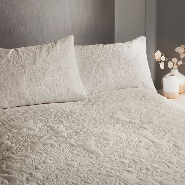 SINGLE DUVET COVER Serene Avery Stripe Natural