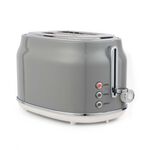 SALTER RETRO GREY CURVED BODY 2 Slice Toaster