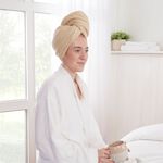 TURKISH COTTON SUPERSOFT NATURAL Hair Wrap