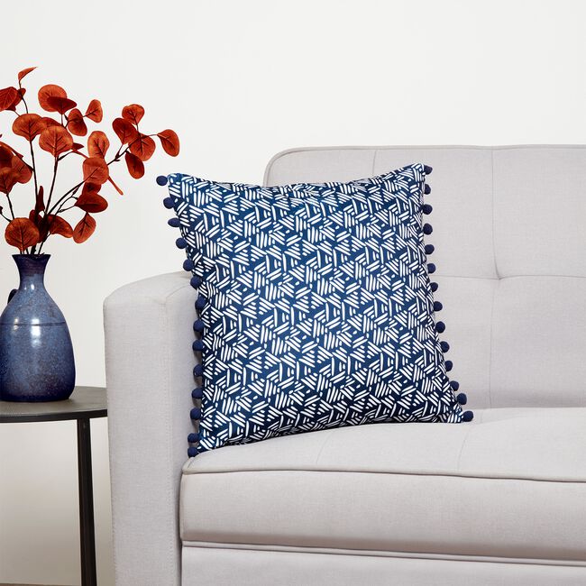 CHANDRA NAVY 45x45 Cushion
