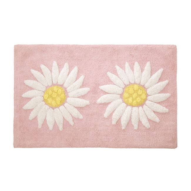 Fresh Daisies Bath Mat 50cm x 80cm