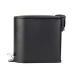 BELDRAY 5L D SHAPE BLACK Soft Close bin