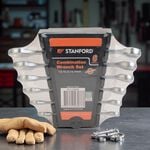 6 Piece Combination Wrench Tool Set