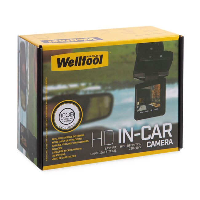 HD Dashcam with 16GB SD Card