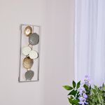Circular Motion Metal Wall Art 20.3cm x 50.2cm