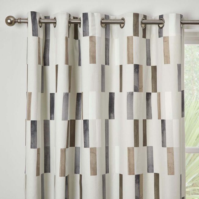 FUSION OAKLAND NATURAL 66X54 Curtain 